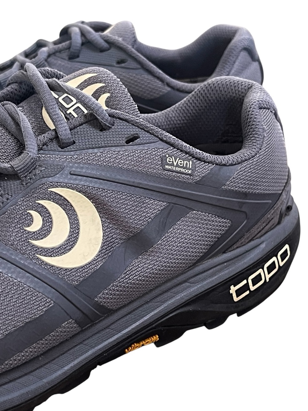 Topo Terraventure 4 WP Grey Trail Running Sneakers Women’s Sz 9 Waterproof - Picture 4 of 13